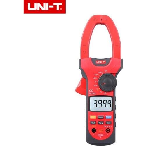 UNI-T UT208A Professional Auto/Manual Range Digital Clamp Multimeters w/ Capacitance Temperature Test