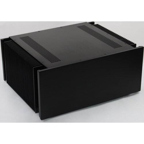 KYYSLB 390 * 484 * 210MM WA107 All Aluminum (non-porous) Pure Post-class A Power Amplifier Luxury Amplifier Chassis DIY Shell