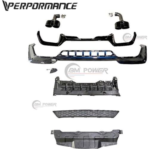Rear diffuser for X3 G01 M design rear bumper lip 2019y X3M rear diffuser splitters spoiler