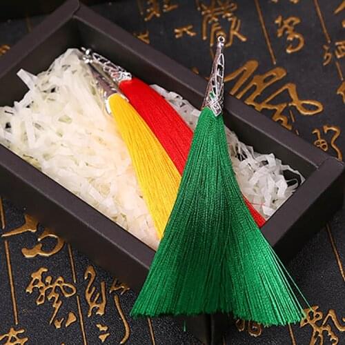50 pcs 14 Cm, Tassel, Silk Tassel, Anti-Fold Tassel, Jewelry Accessories, Diy Accessories, Earring Material, 50 Per Bag