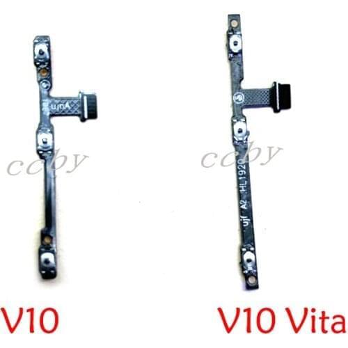 10pcs Power ON OFF Volume Up Down Side Button Flex Cable For ZTE Blade V10 V10 Vita Power On Off Volume Switch Flex