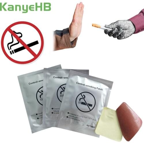 15pcs/3bags 100% Natural Ingredient Anti Smoke Patch Stop Quit Smoking Cessation Chinese Herbal Medical Plaster Health Care A438