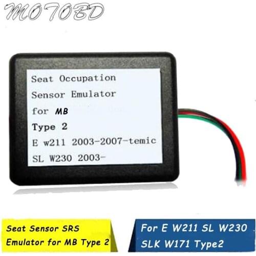 2020 Seat Occupancy Occupation Sensor SRS Emulator for MB Type 2 E W211 2004-2007-Temic SL W230 2004+ SLK W171