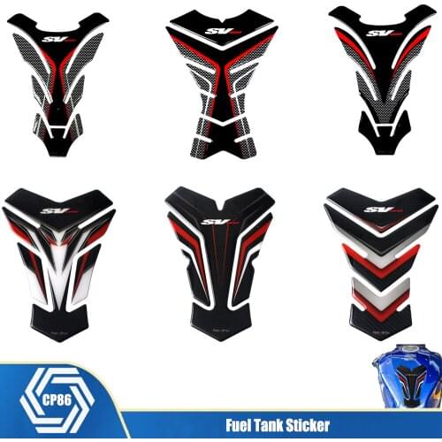 For SUZUKI SV 650 SV650 SV650A SV650X Carbon Fiber 3D Motorcycle Sticker Gas Fuel Oil Tank Pad Protective Case