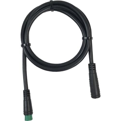 5 Pin Male To Female Display Cable Universal E-bike Extension Wire For Bafang Kt Display 80cm Waterproof Bicycle Connector