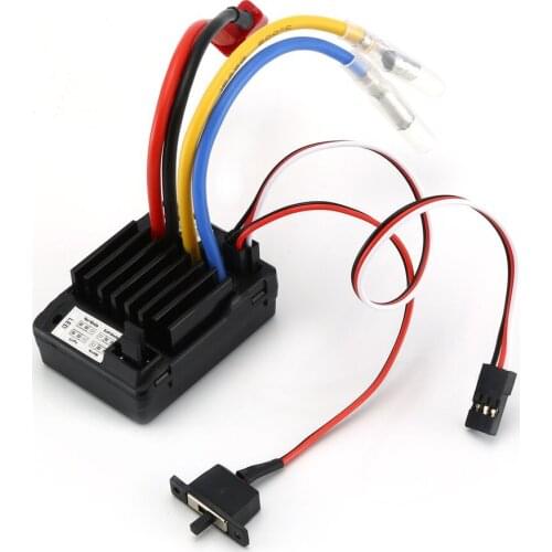 60A Waterproof ESC Electric Tuning Motor ESC for Climbing Cars Trucks Off-road Vehicles Flat Sports Cars