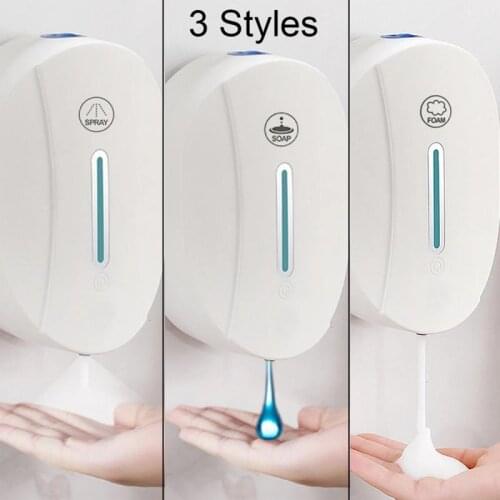 Touchless Automatic Soap Dispenser Smart Foam Machine Infrared Sensor Foam Soap Dispenser Hand Sanitizer Washing Machine 550ml