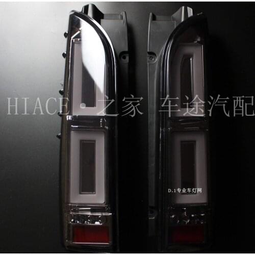 FOR Toyota Hiace 200 Series 2005-2018 Modified square tail light and new LED tail light