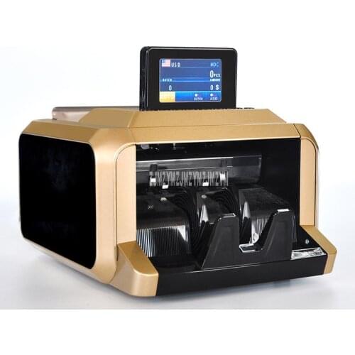 FT-3800V Multi-country Money Mixing Counter Automatic Currency Money Counter Cash Counting Machine UV MG IR CIS Money Detector
