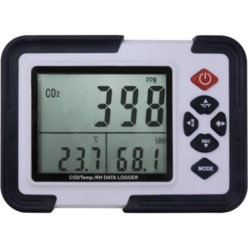 HT-2000 Digital Carbon Dioxide Detector CO2 Analyzer Air Quality Detector Temperature and Humidity meter