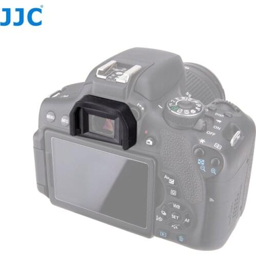 JJC EyeCup Eyepiece for Canon EOS 250D 77D 100D 200D 1100D 650D 600D 550D 500D 1200D 760D 750D T5i T6i T6s Replaces Canon Ef