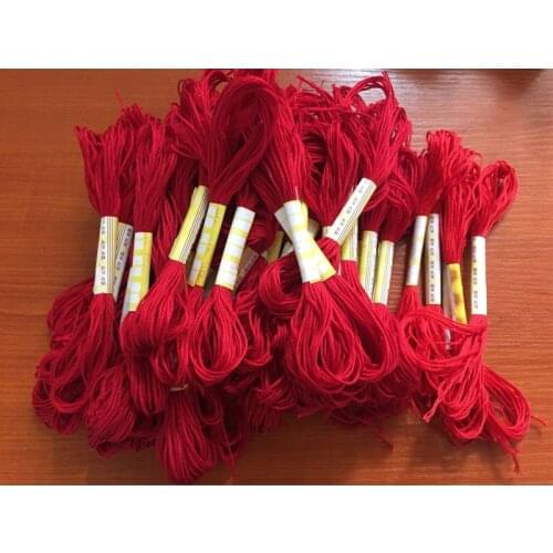 Joy Sunday New Arrival Cross Stitch Cotton Embroidery Thread Floss Sewing Skeins Craft Different Colors