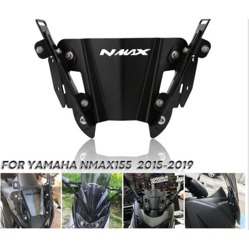 For Yamaha N Max NMAX155 NMAX 155 Rearview Side Mirror Bracket Rear View Mirrors Adapter Holder 2015 2016 2017 2018 2019 CNC