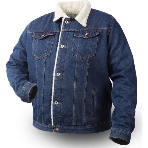 KU LI QI Mens Denim Jackets