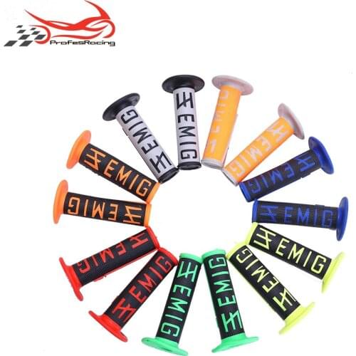 2019 New Hot Selling Handle MX Grip EMIG Grip FOR To KLX CRF Motorcycle Dirt Pit Bike Rubber Handlebar Twist Grip For GEL GP