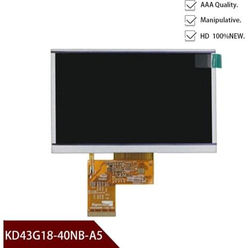 Original 4.3 inch MP5 GPS TFT LCD screen inside KD43G18-40NB-A1 KD43G18-40NB-A5 C430P T43P12 Free shipping