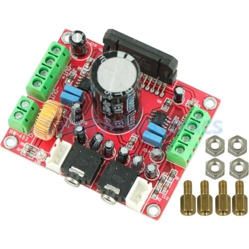 Fever Class TDA7850 Power Amplifier Board 4 Channel Car Power Amplifier Board Module DC 12V 4X50W with BA3121 Noise Reduction