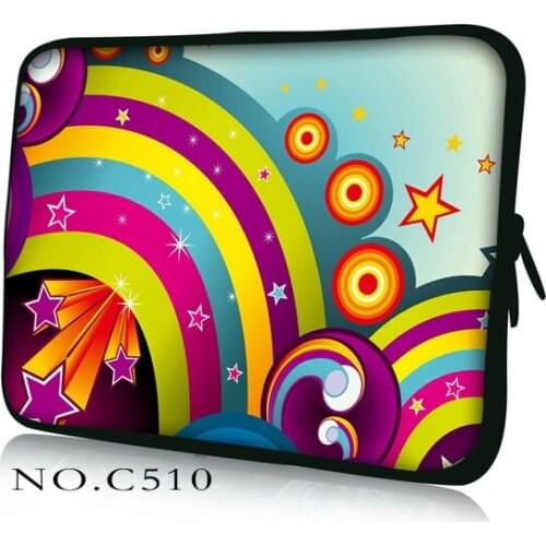 Rainbow Laptop Bag 12,13,14",15,15.6",13.3",15.4 inch,Lady Man Handle Sleeve Case For Macbook Air Pro, Dropship