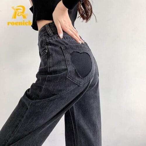 Широкие джинсы ROENICK China At AliExpress