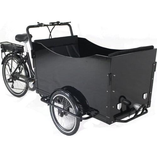 The Best Selling Cargo Bike Electric Adult Tricycl Retro Coffee Bike Mobile Food Trailer Cart for Sale