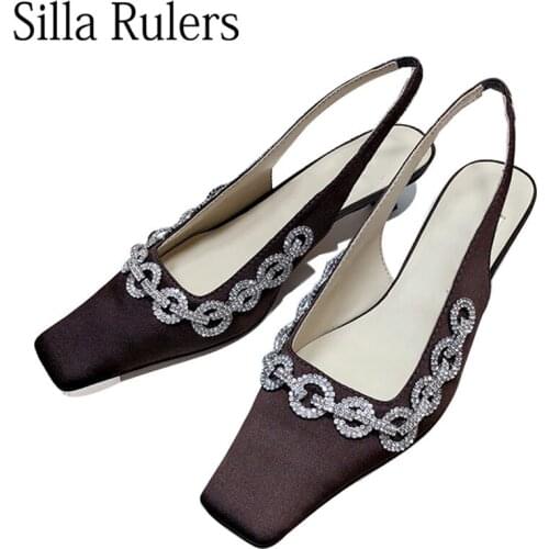 Silla Rulers Women's Shoes With A Glass Heel