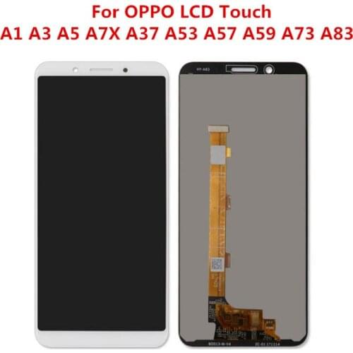 For OPPO A1 A3 F7 A3S A5 A7X F9 A37 A57 A83 Full LCD DIsplay With Touch Screen Digitizer Assembly LCD Replacement