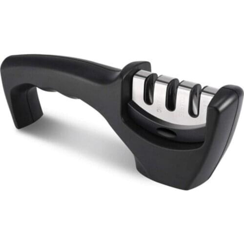 Knife Sharpener Adjustable For Kitchen Knives Tool Knife Scissor Sharpening White 3 Different Angles 2021 Kitchen Tools