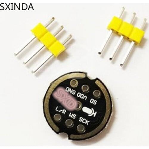 Free Shipping 5PCS Inmp441 omnidirectional microphone module MEMS high precision low power I2S interface supports esp32