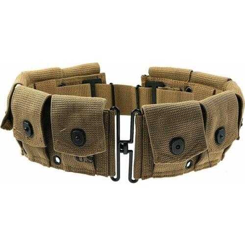 WWII WW2 US ARMY SOLDIER M-1923 CARTRIDGE BELT COLLECTIBLES CLASSICAL REPRO World military Store