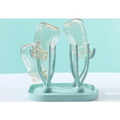 1pc Bottle Drying Rack Multifunctional Removable Plastic For Bottle Pacifier Drain Nipple Milk Bottle Drain Rack For Baby Care