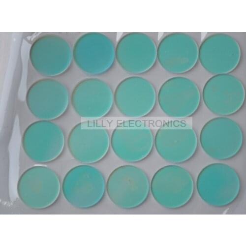 2x RGB Optical Laser Lens Pass Green Reflect Red Diameter 15mm