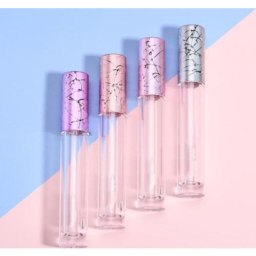 30/50pcs 6ml Lip Gloss Tubes with Wand Empty Plastic Lipstick Tube Container Makeup Reusable Dispenser Bottle for DIY
