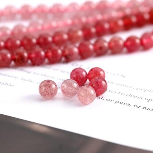 50 PCS 6mm Round Crystal Beads Connectors Charm DIY Accessories For Jewelry Making