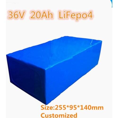 High power lifepo4 36v 20ah battery pack with BMS for E-Bike E-Vehicle Golf cart E-Motorcycle e-scooter energy storage systems