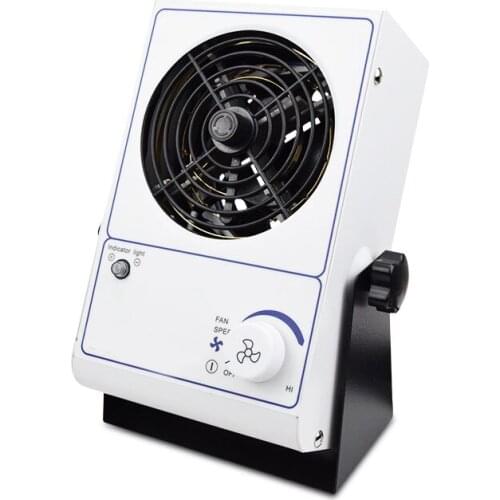 110V/60Hz or 220V/50Hz Desktop Anti-static Ion Fan 40cm*60cm Static Eliminator for Industrial Use 45~110CFM