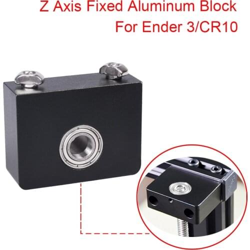3D Printer Parts Aluminum Z-axis Leadscrew Top Mount Fixing Bracket T8 Fixed Z-rod Bearing Holder For Ender 3 Ender 3 PRO/CR10