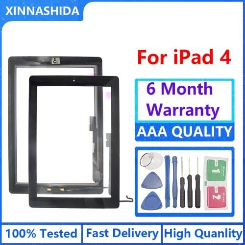 For iPad 3 4 A1416 A1430 A1403 A1458 A1459 A1460 Touch Screen Digitizer Sensor Panel Repair Replacement
