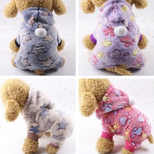 Fleece Prints Dog Clothes Dog Jacket Clothes For Dog Pets Hollween Clothing Chihuahua Costume Pet Clothing For Dog Ropa Perro