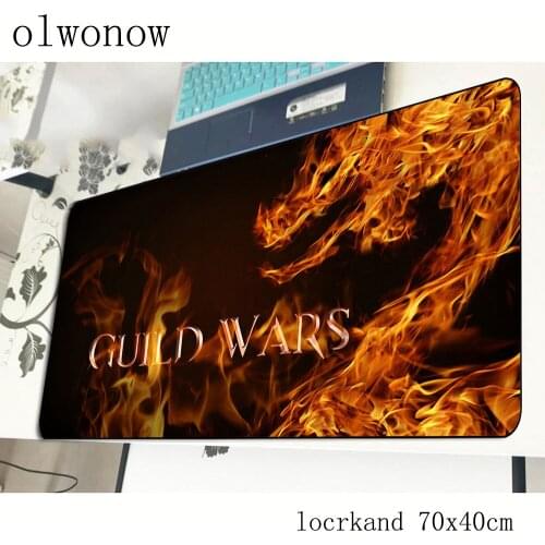 Guild wars mouse pad gamer High-end 700x400x2mm notbook mouse mat gaming mousepad large locrkand pad mouse PC desk padmouse