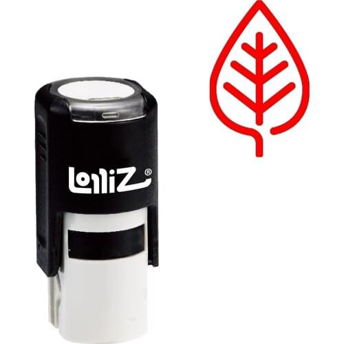 LolliZ Leaf Self-Inking Rubber Stamp - Modern Symbol Series