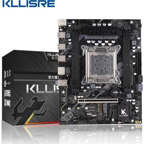 Kllisre X79 LGA 2011 motherboard M-ATX M.2 NVME slot support Intel Xeon E5 V1&V2 processor DDR3 ECC RAM X79G desktop mainboard