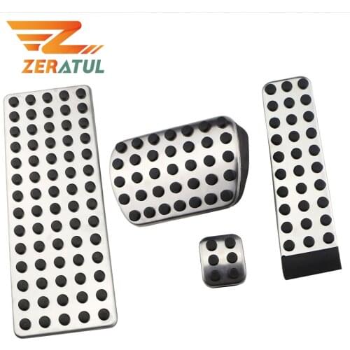 Car Pedals Cover Fuel Gas Brake Footrest Pedal For Mercedes Benz W124 W202 W203 W140 W208 W210 W211 W220 R170 R171 Accessories