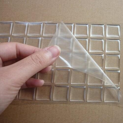 Free Shipping 2000 pcs/lot 16*13mm Rectangle Shape Clear Epoxy Domed Sticker for jewelry crafts making