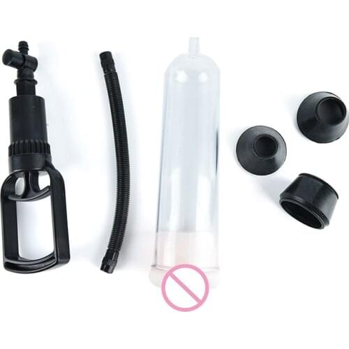Penis Pump Vacuum Penis Enlargement Extender Hands Operator Male Peins Enlarger Enhancer Sleeve Device For Men Adult Sex Product