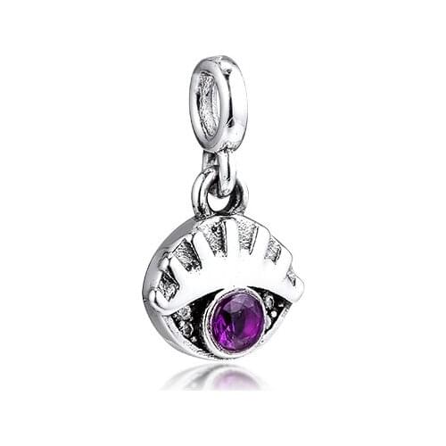 CKK My Eye Charms 925 Original Fit Pandora Me Bracelets Sterling Silver Charm Beads for Jewelry Making Bead kralen