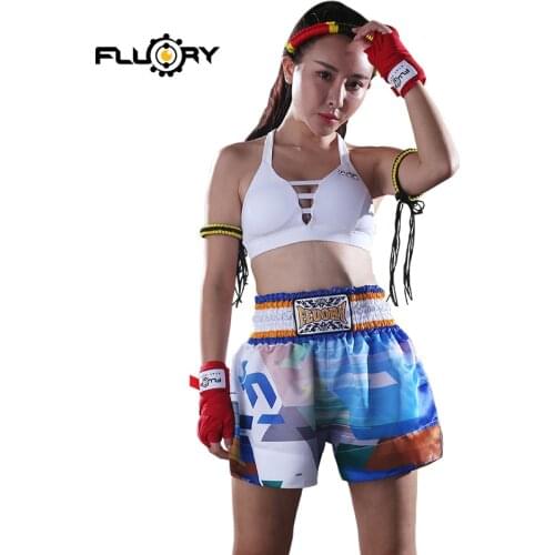 Unisex muay thai trunks printing images good quality shorts customed and instock mma boxing pants