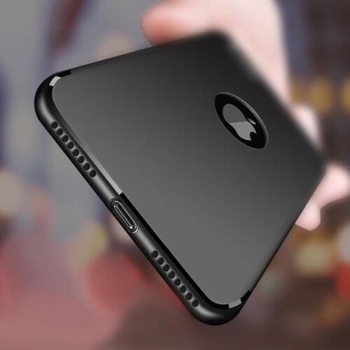 Super Flexible Candy Colors Silicon Case For Iphone 6 6S 7 8 Plus X XS Slim Matte Protect Skin Rubber Phone Cover Coque TPU Case