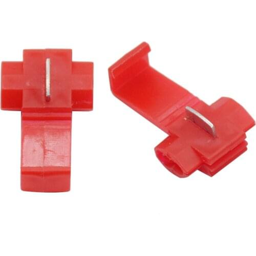 20pcs/lot 801P3 RED Scotch Lock Quick Splice 22-18 AWG Wire Connector