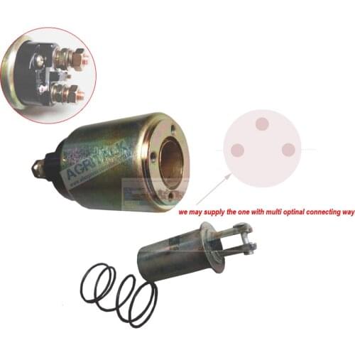 Solenoid switch of QD1332 for Tractor starter motor, please check the shape when make the order