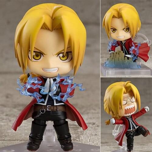 10cm Anime Fullmetal Alchemist Action Figure Edward Elric And Alphonse Elric Collectible Toys Model Figurine Model Kids Doll